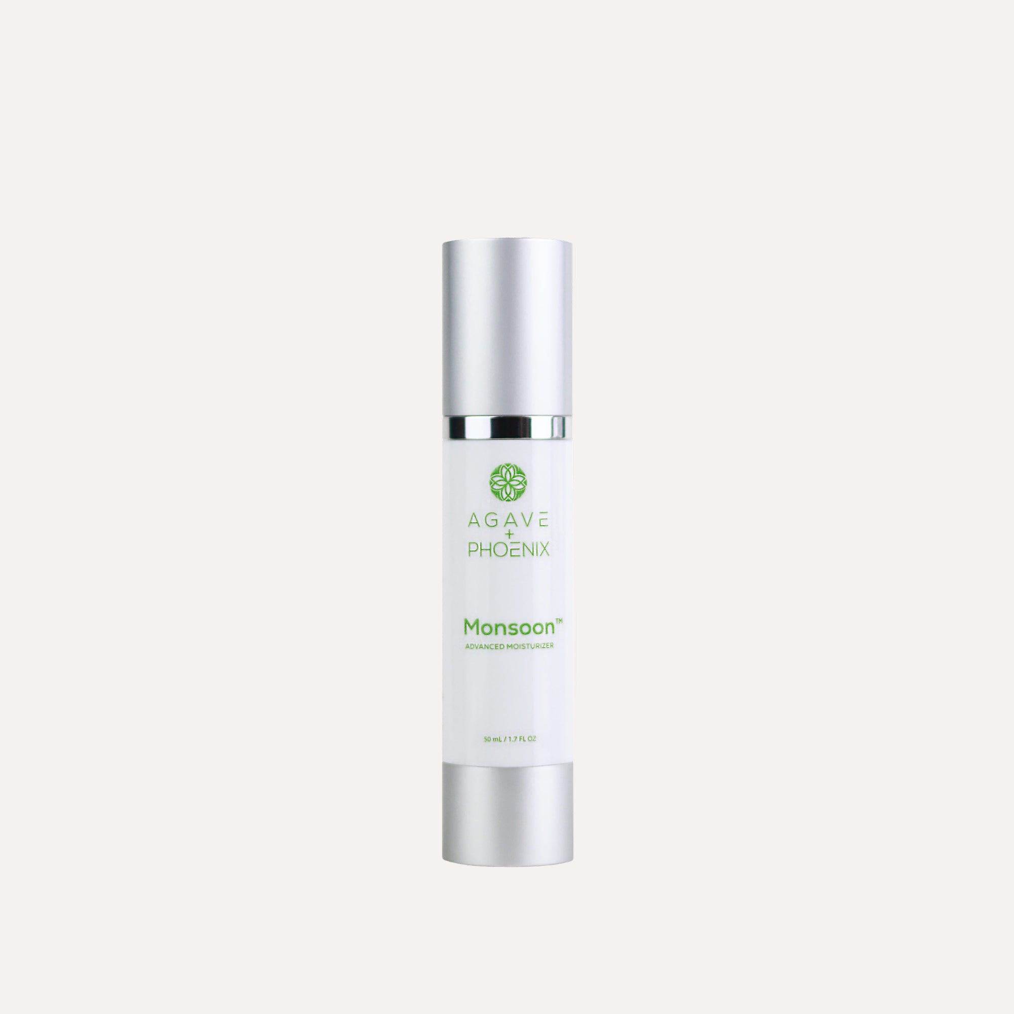 Monsoon Advanced Moisturizer bottle.